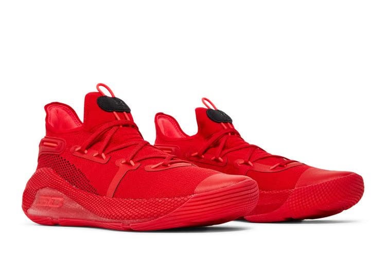 Under Armour Curry 6 Team Triple Red