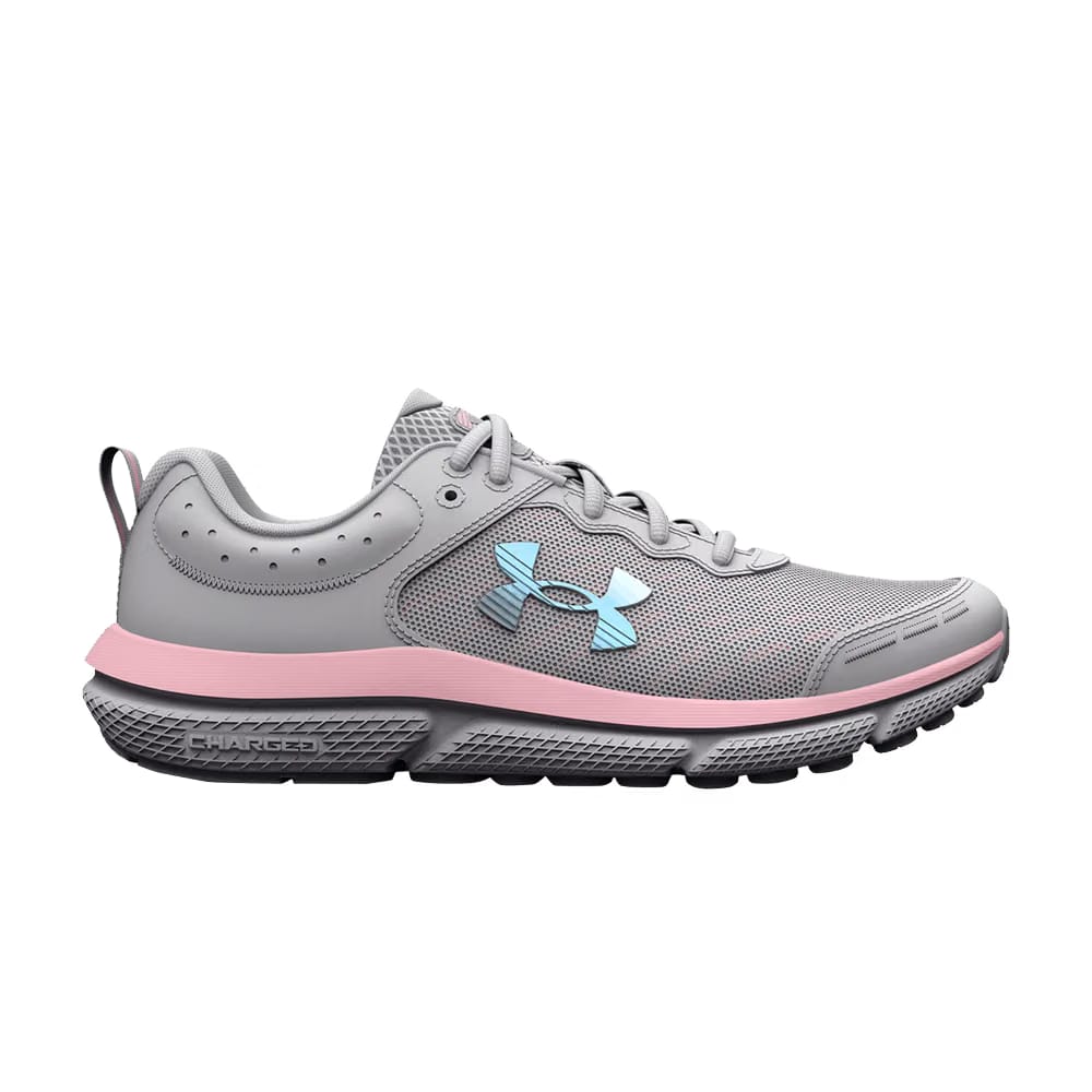Under Armour Assert 10 AC GS Halo Grey Pink Sugar