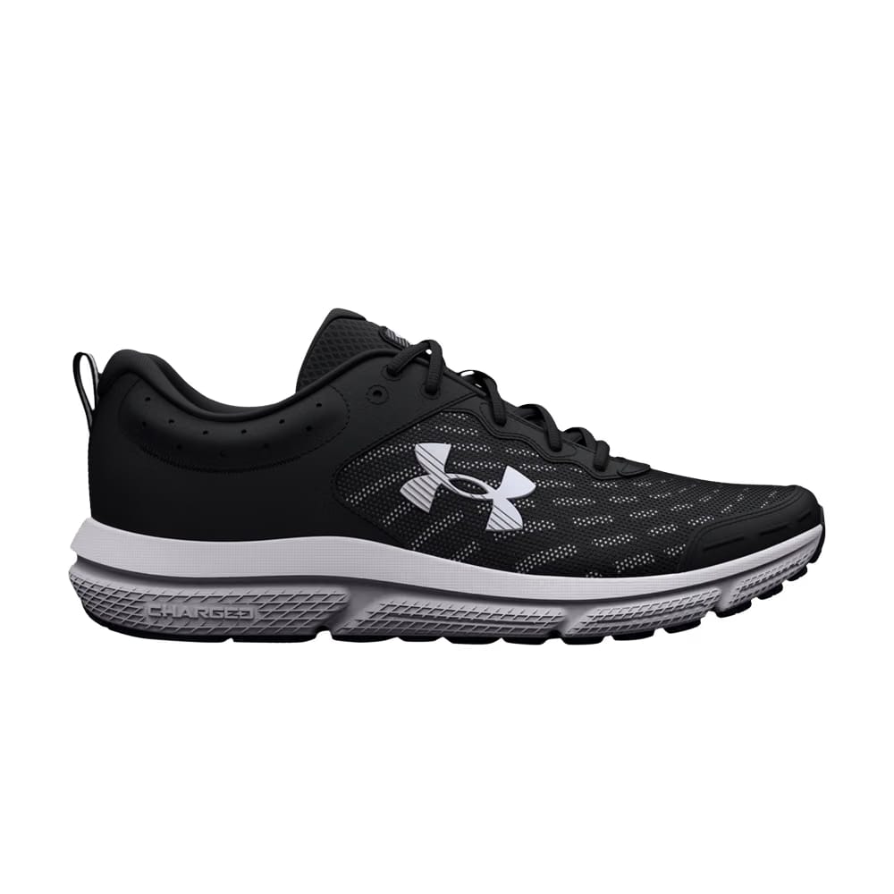 Under Armour Charged Assert 10 Black White
