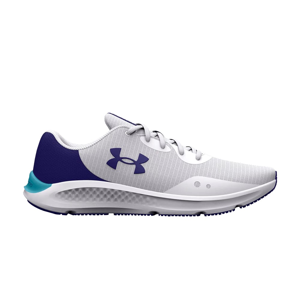 Under Armour Charged Pursuit 3 White Sonar Blue