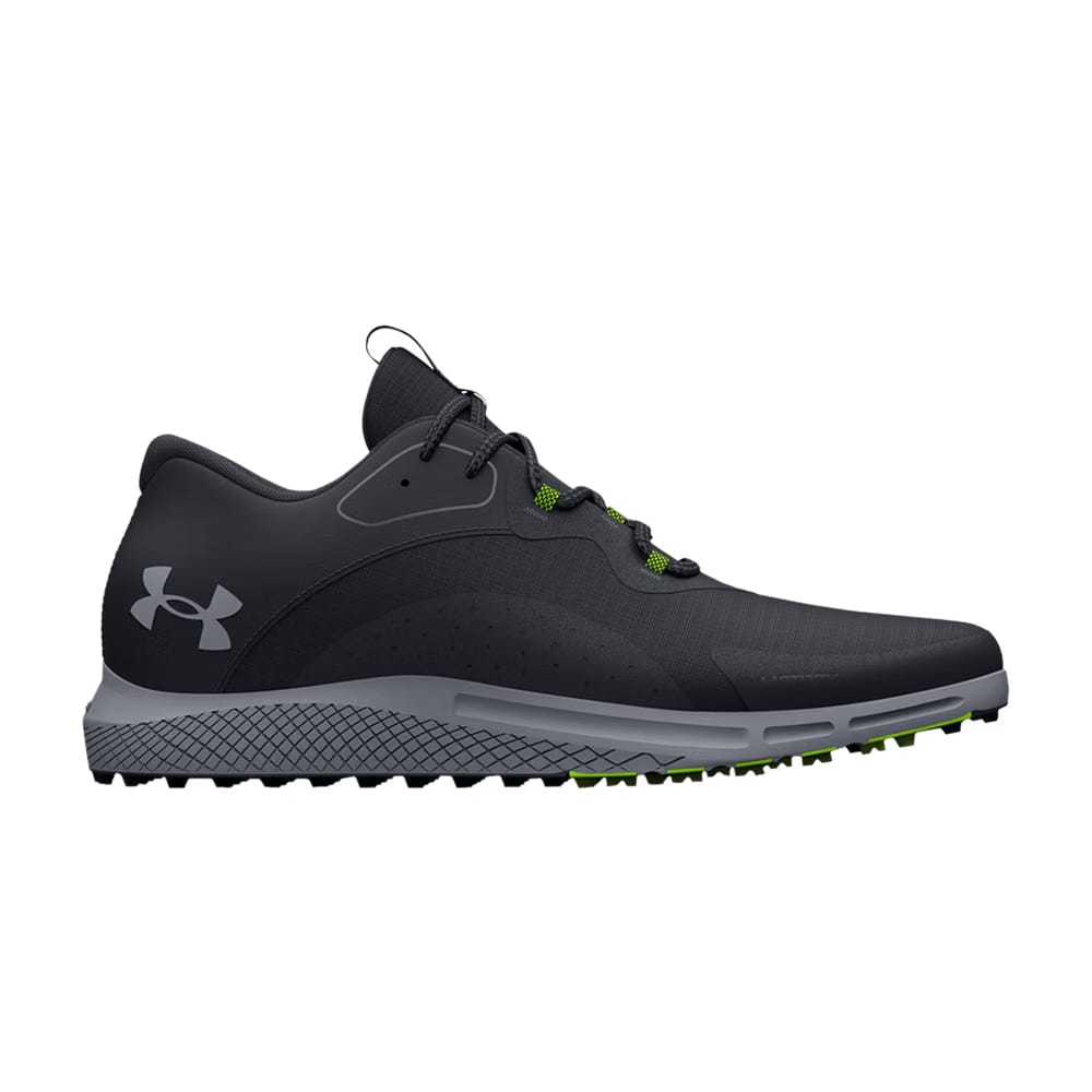 Under Armour Charged Draw 2 Spikeless Golf Black Steel