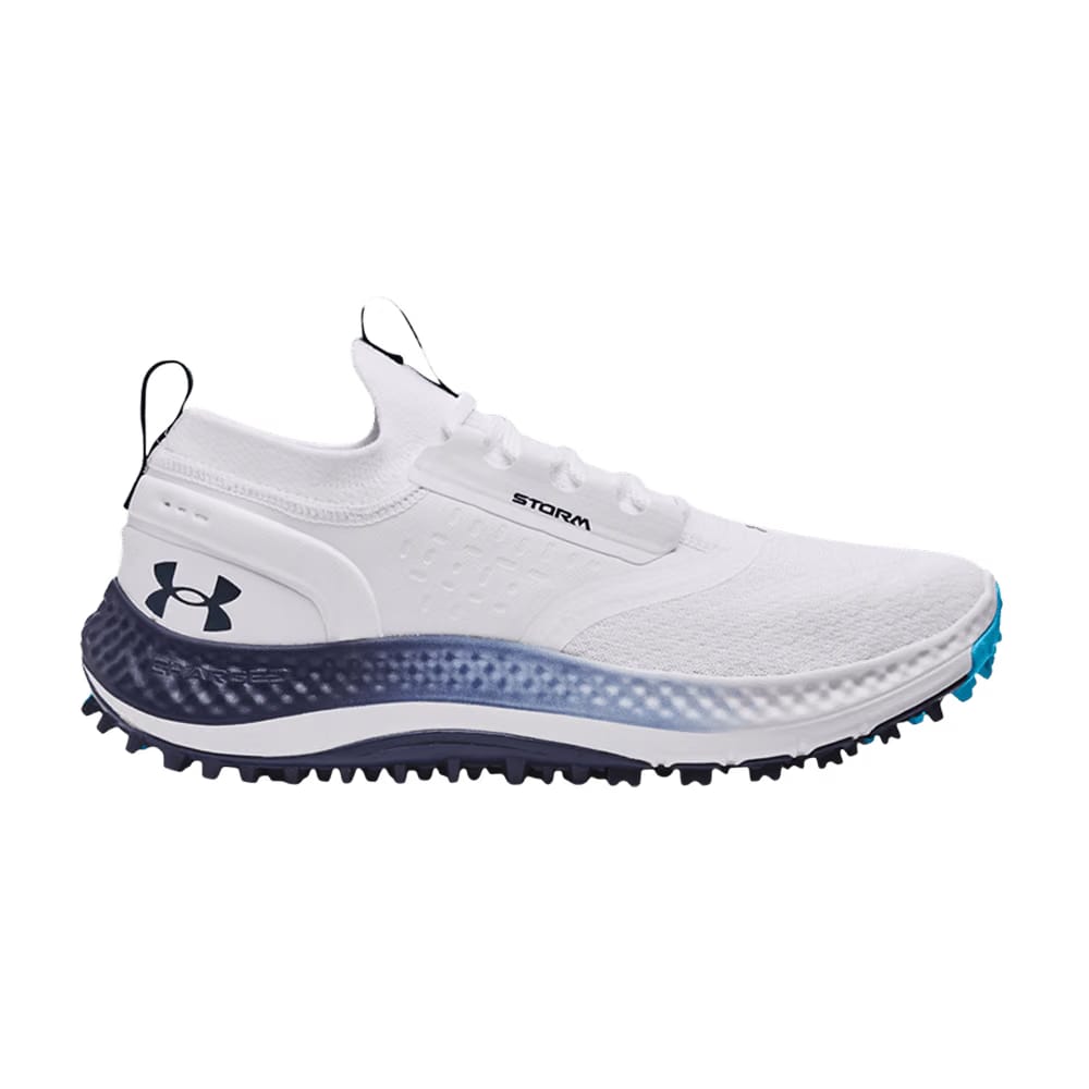 Under Armour Charged Phantom Spikeless Golf White Midnight Navy