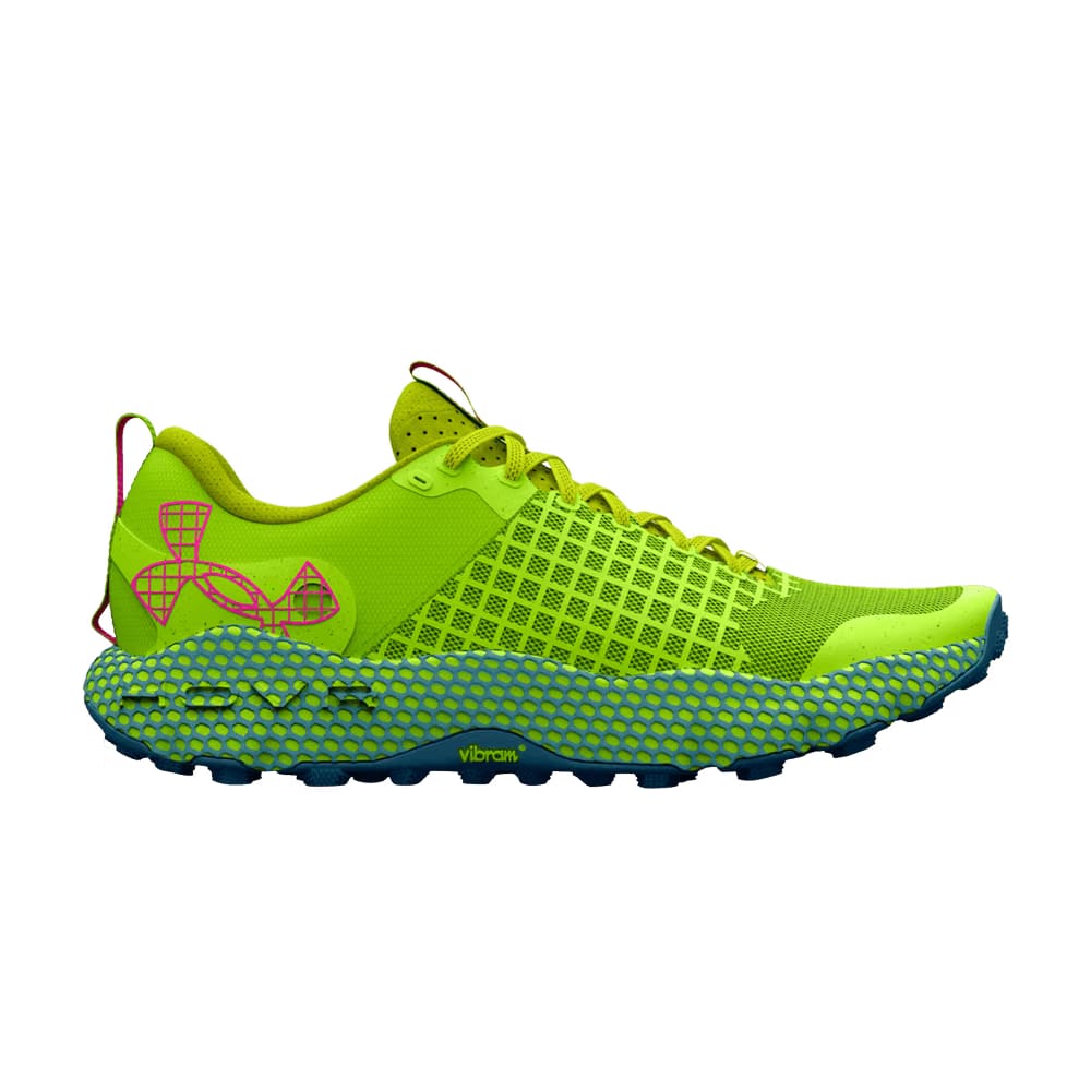 Under Armour HOVR Ridge Lime Surge Rebel Pink