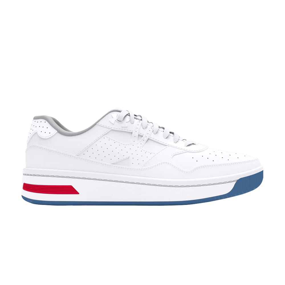 Under Armour Court 96 GS White Blue Red