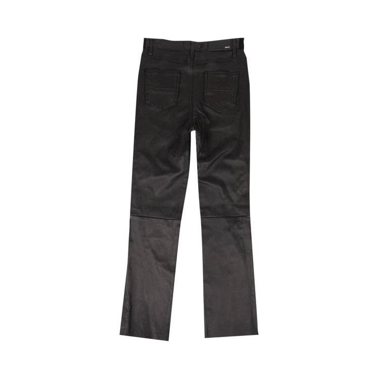 Amiri Cropped Flare Jeans Black