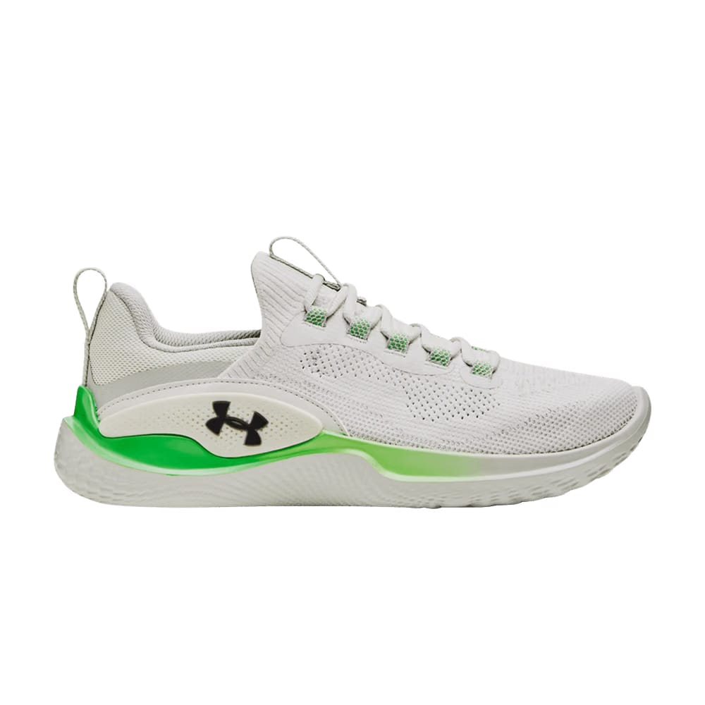 Under Armour Flow Dynamic White Clay Green Screen