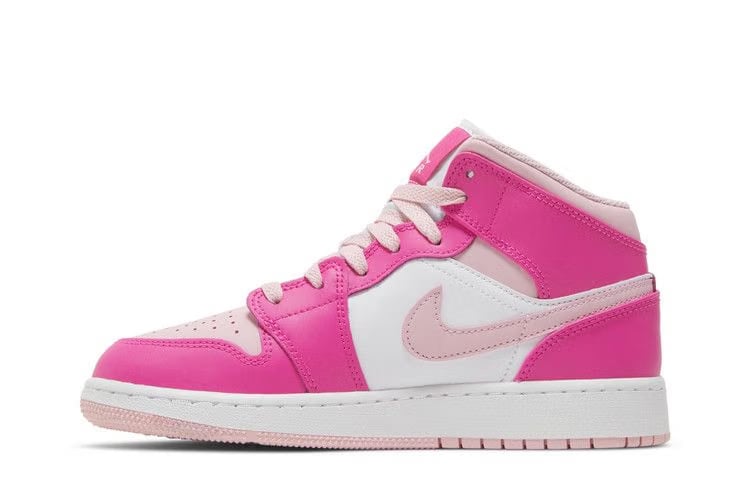 Air Jordan 1 Mid GS Fierce Pink – image 3 of 5