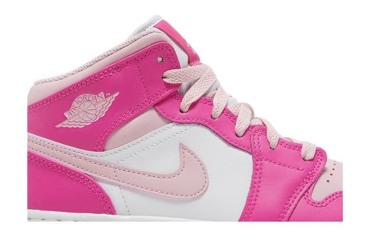 Air Jordan 1 Mid GS Fierce Pink – image 2 of 5