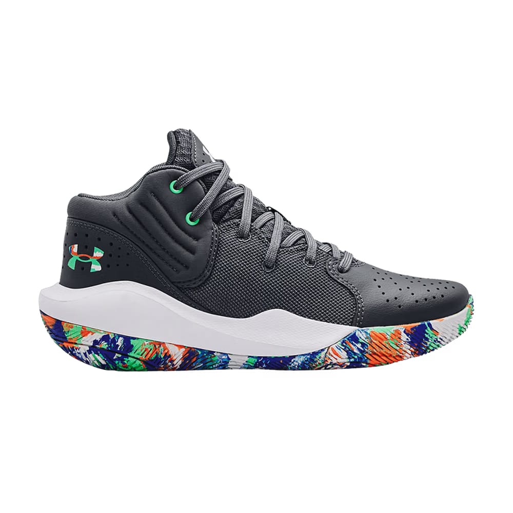Under Armour Jet '21 GS Pitch Grey Antifreeze