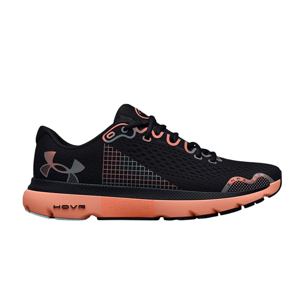Under Armour HOVR Infinite 4 Black Lunar Coral