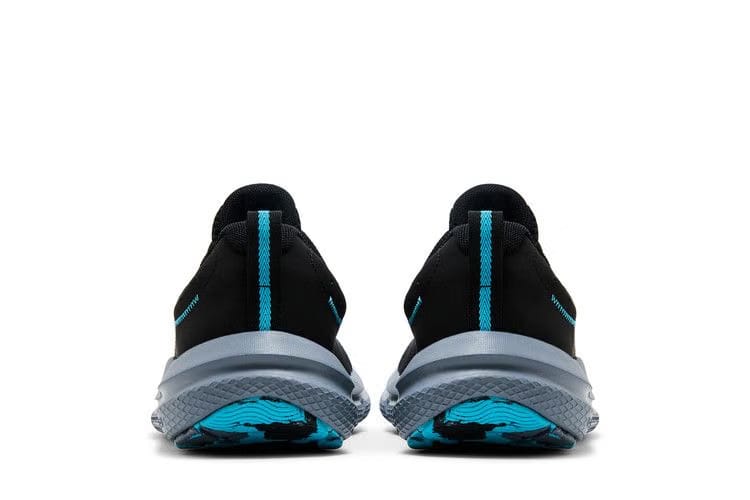 Under Armour Charged Assert 10 Black Blue Surf