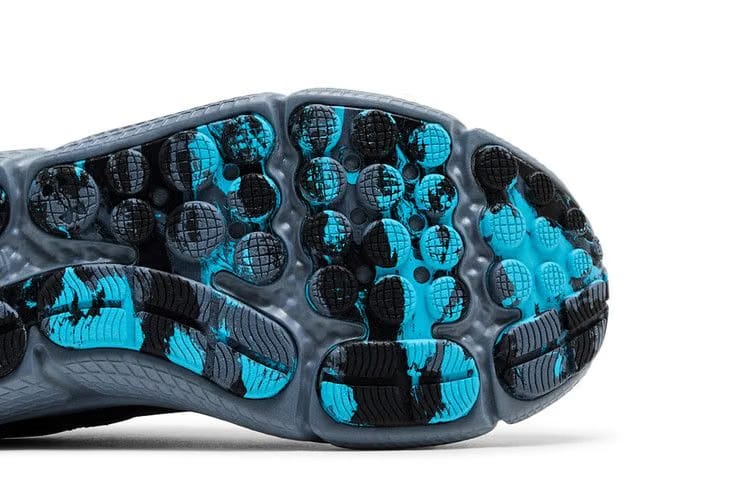 Under Armour Charged Assert 10 Black Blue Surf