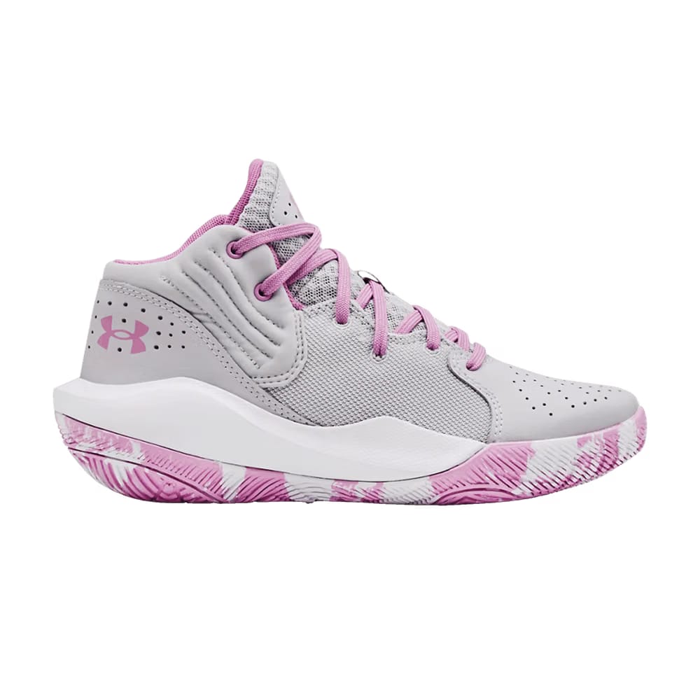 Under Armour Jet '21 GS Halo Grey Pacific Purple Camo