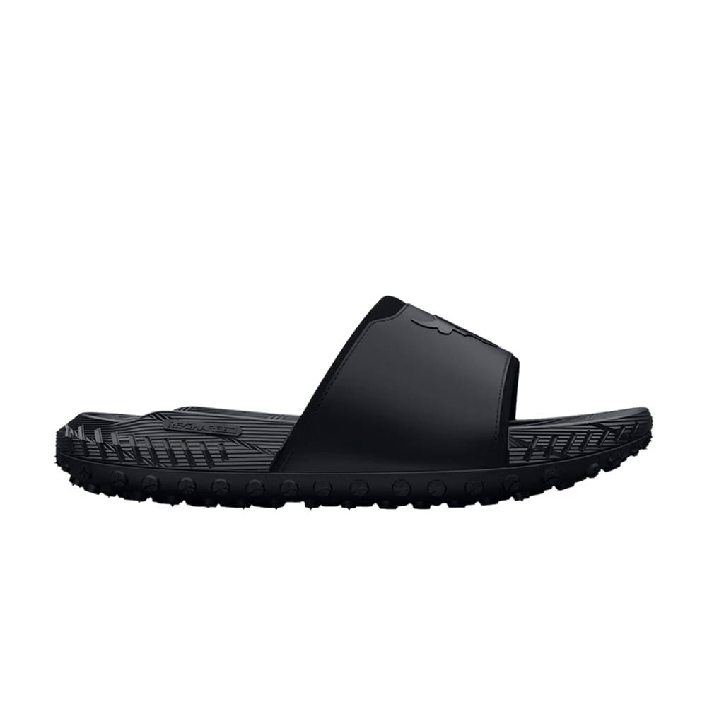 Under Armour Project Rock 3 Slide Black Pitch Grey