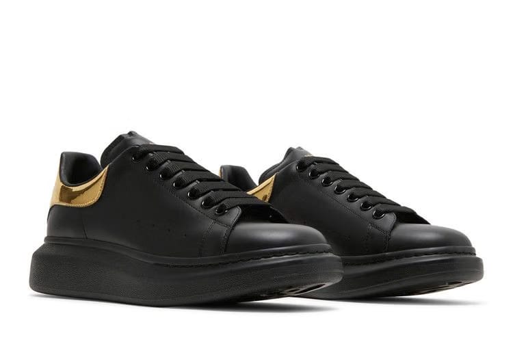 Alexander McQueen Oversized Sneaker Black Gold