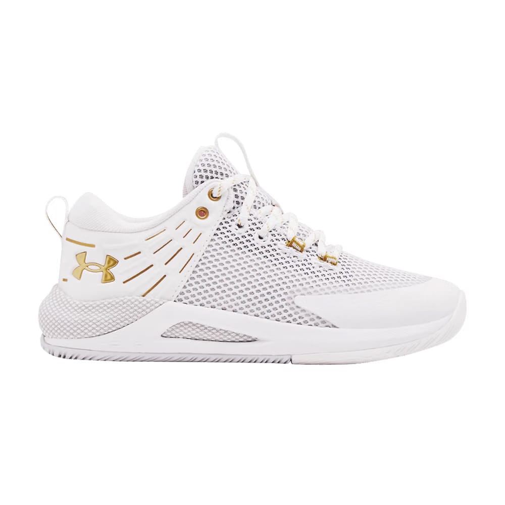 Under Armour Wmns HOVR Block City 'White Metallic Gold'