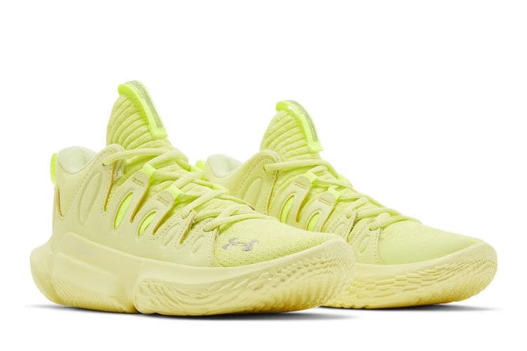 Under Armour Wmns Flow Breakthru 4 'Sonic Yellow Metallic Pewter'