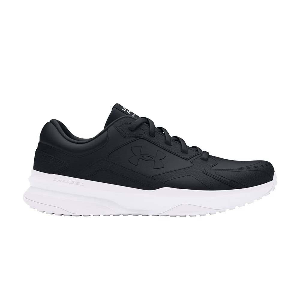 Under Armour Charged Edge Leather Black White