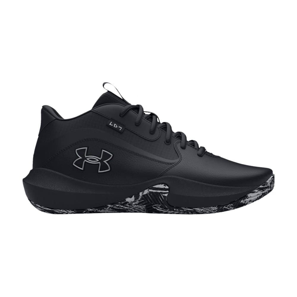 Under Armour Lockdown 7 Black Metallic Silver