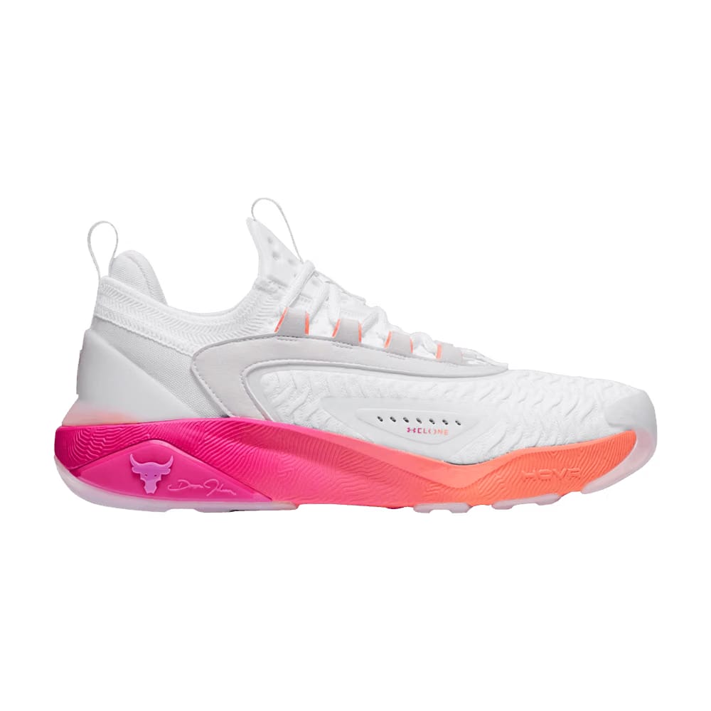 Under Armour Project Rock 7 White Vivid Magenta