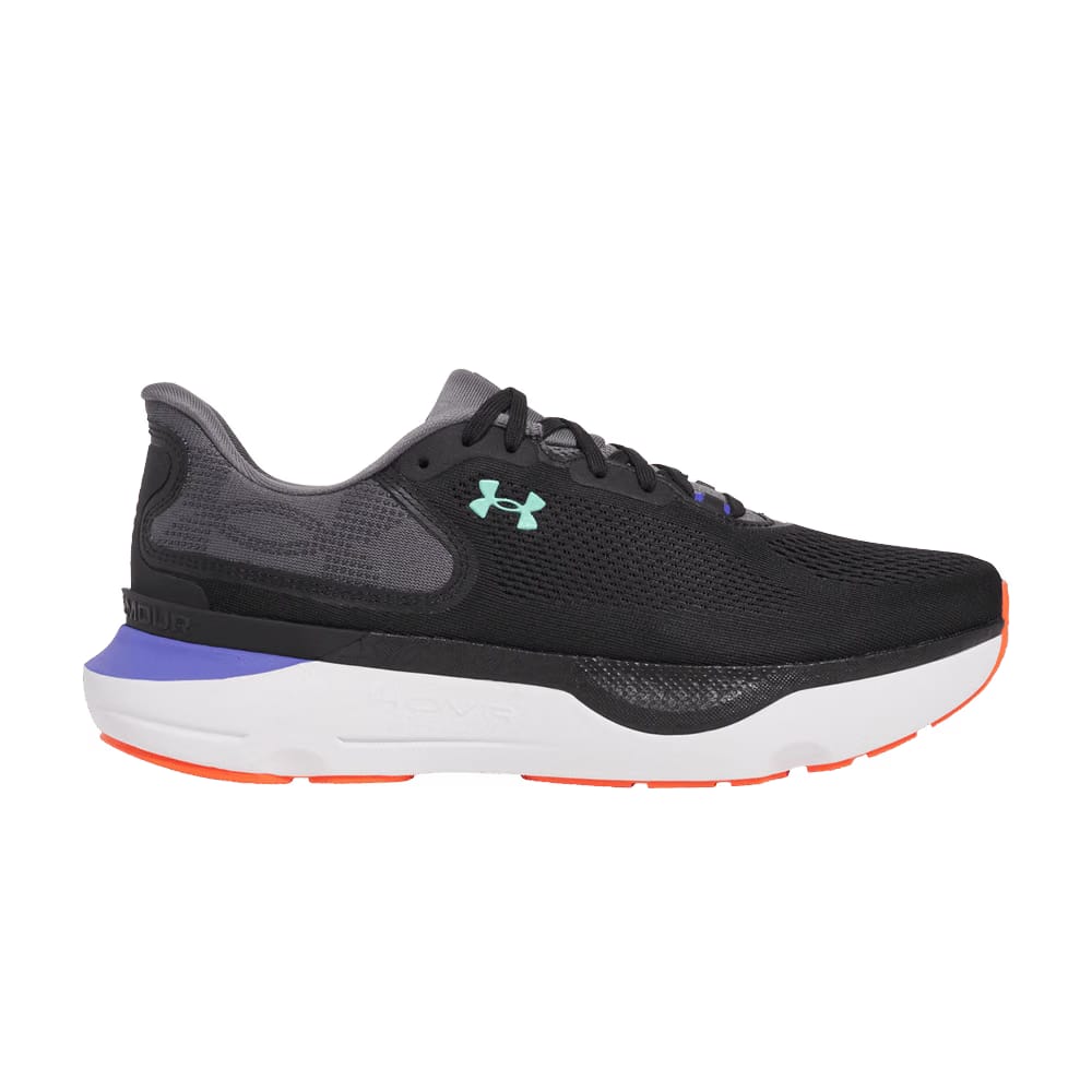 Under Armour HOVR Infinite Pro 2 Black Virtual Violet Comet Green