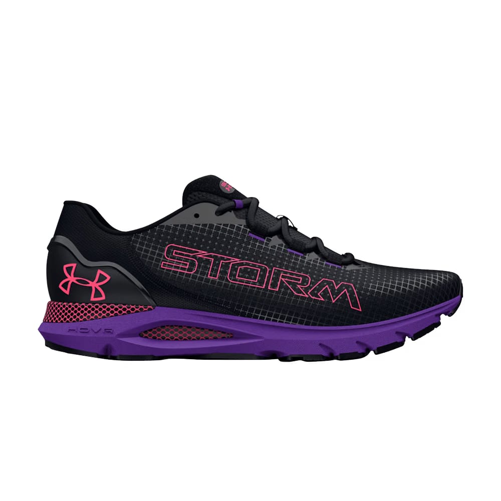 Under Armour HOVR Sonic 6 Storm - Black Metro Purple