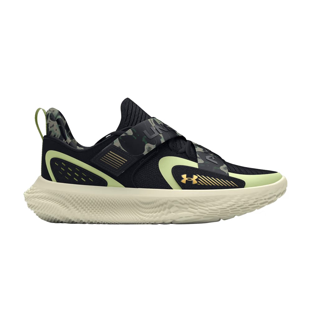 Under Armour Flow FUTR x 4 Black Retro Green Camo