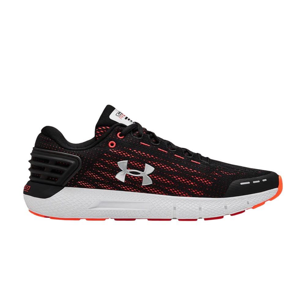 Under Armour Charged Rogue Black Orange Glitch