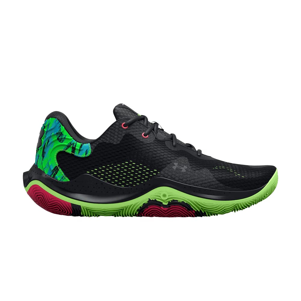 Under Armour Spawn 4 Printed Black Quirky Lime