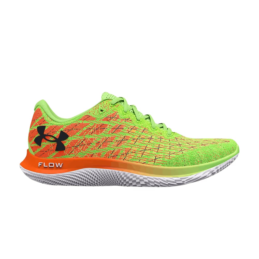 Under Armour Flow Velociti Wind 2 Quirky Lime Blaze Orange