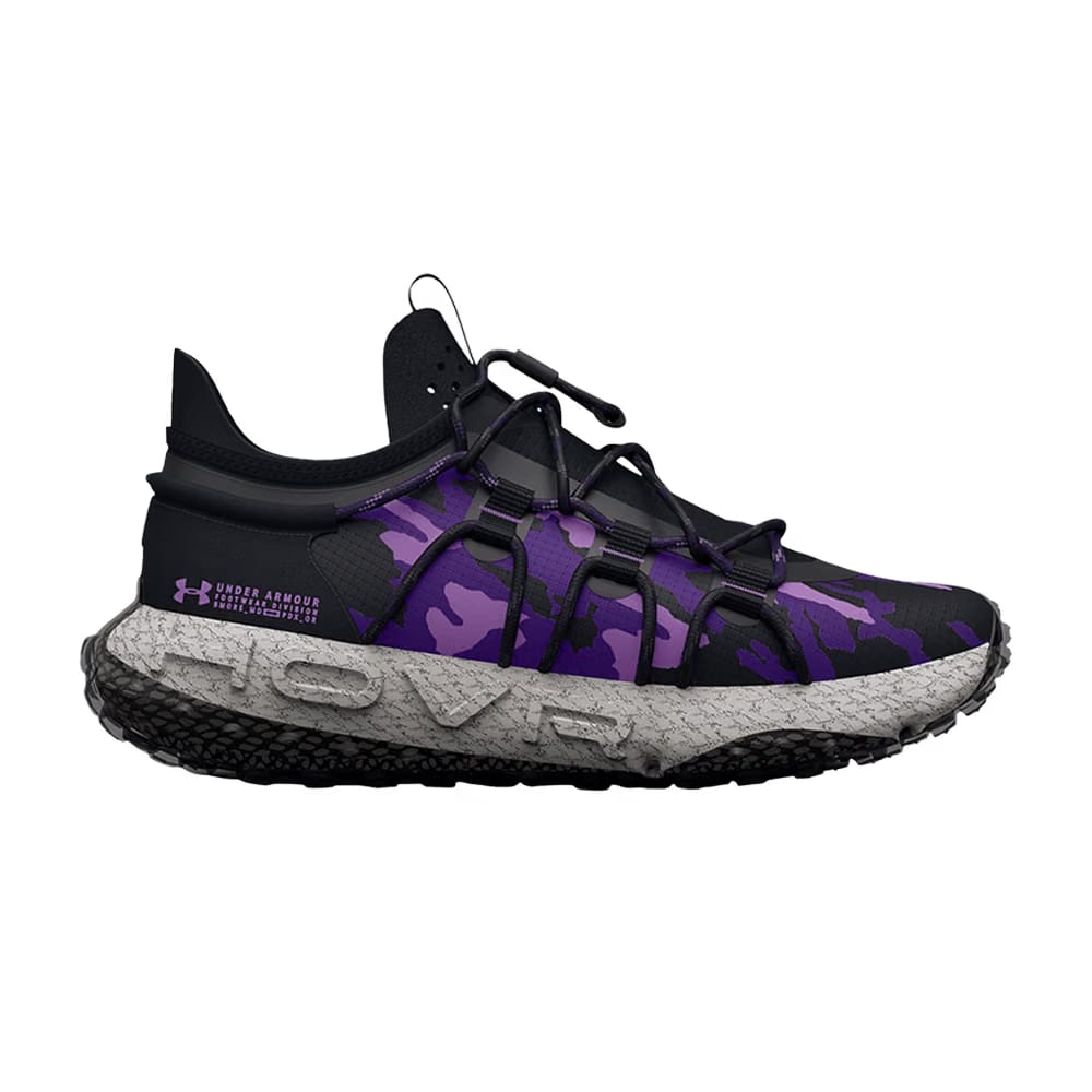 Under Armour HOVR Summit Fat Tire Black Purple Camo