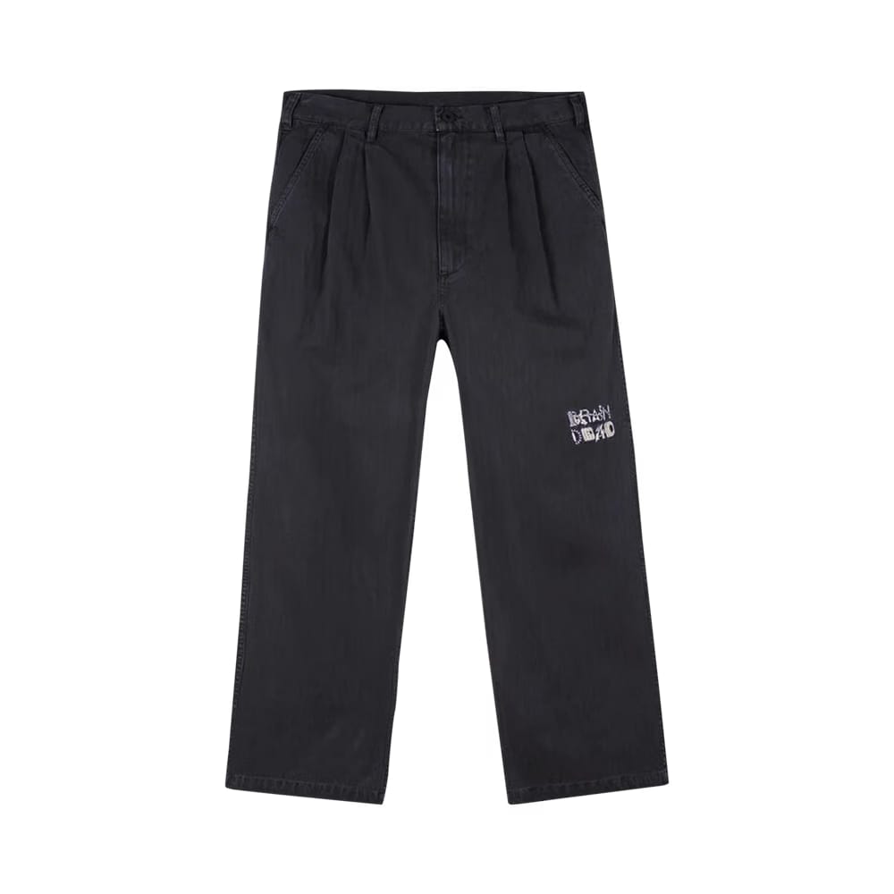 Brain Dead Connection Herringbone Pant Black