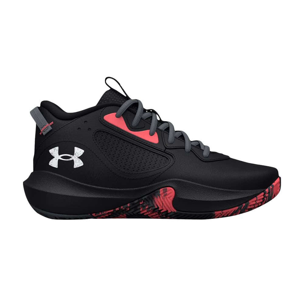 Under Armour Lockdown 6 GS Black Blitz Red