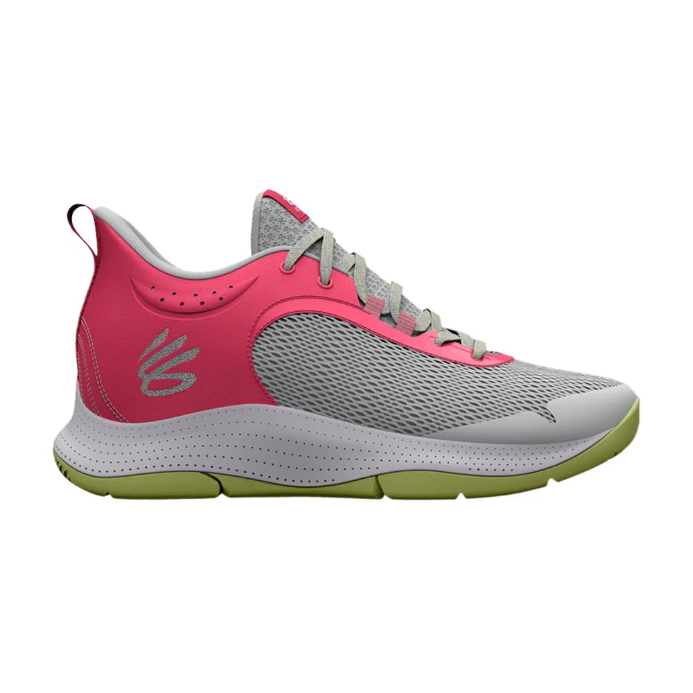 Under Armour Curry 3Z6 Grey Mist Pink Shock
