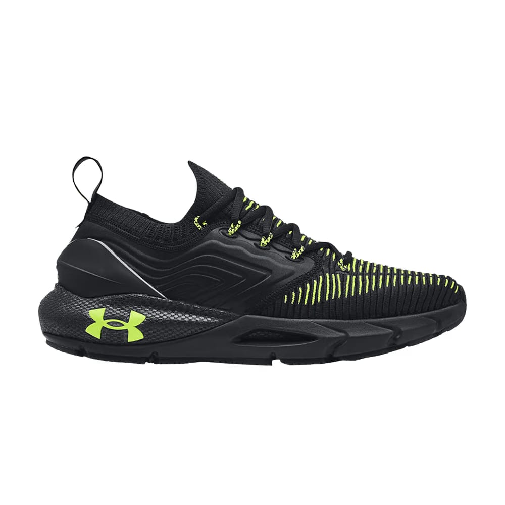 Under Armour HOVR Phantom 2 IntelliKnit Black High-Vis Yellow