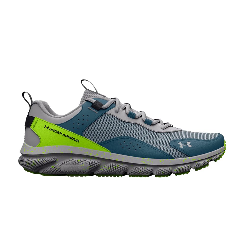 Under Armour Charged Verssert Speckle Mod Grey Lime Surge