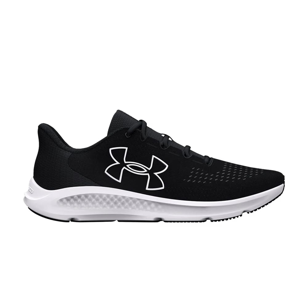 Under Armour Charged Pursuit 3 Big Logo - Black White