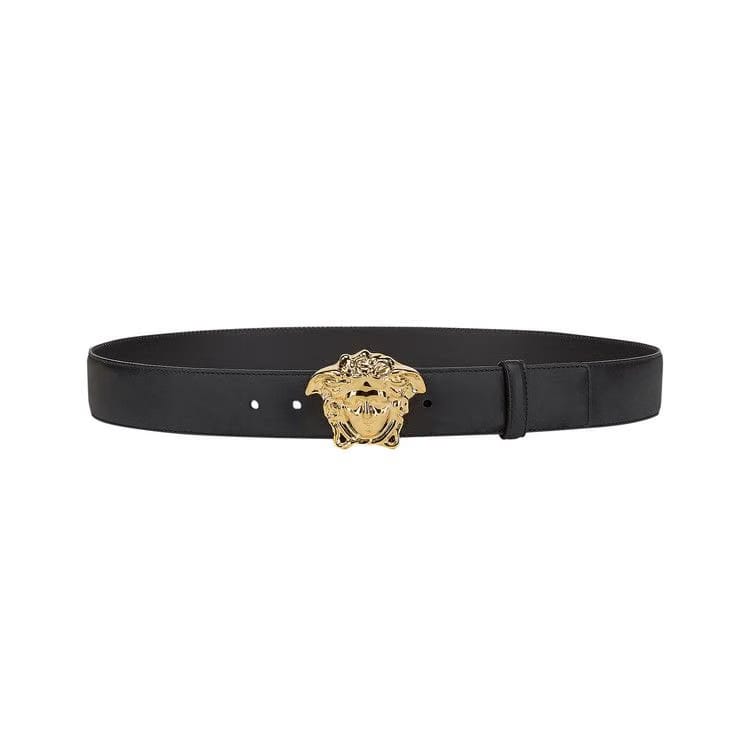 Versace Palazzo Belt Black/Warm Gold