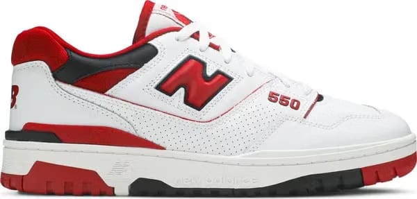 New Balance 550 Team Red