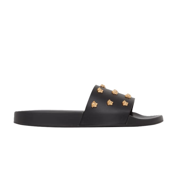 Versace Wmns Pool Slide 'Studded Logo'