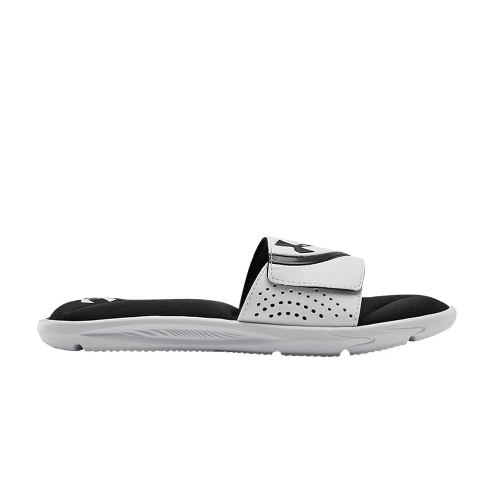 Under Armour Ignite 6 Slide GS White Black