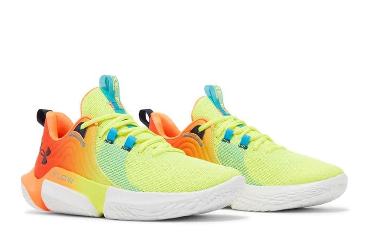 Under Armour Flow FUTR x 2 E24 Panic Orange Yellow Ray