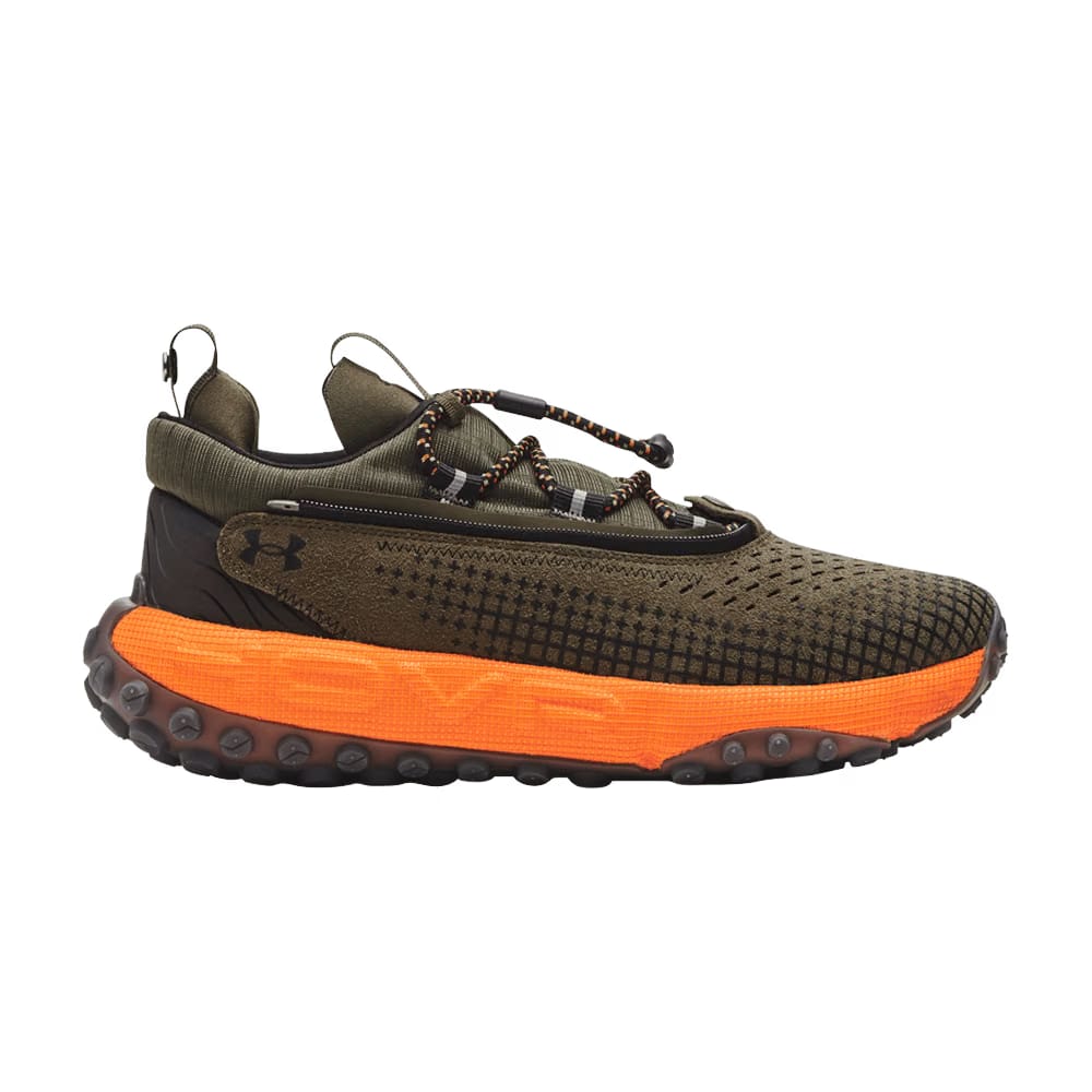 Under Armour HOVR Summit Fat Tire Delta Marine Green Formula Orange