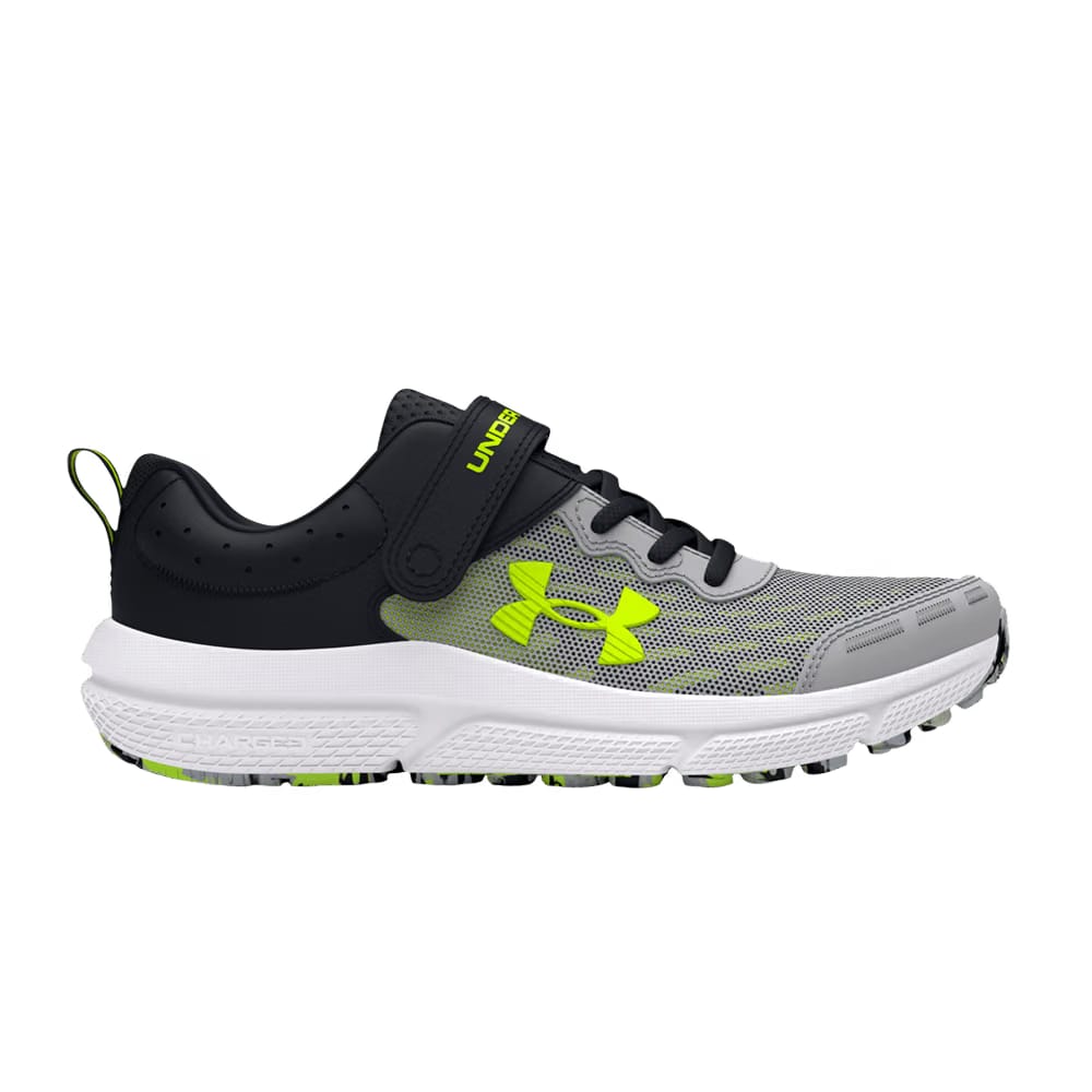 Under Armour Assert 10 AC PS Mod Grey High Vis Yellow
