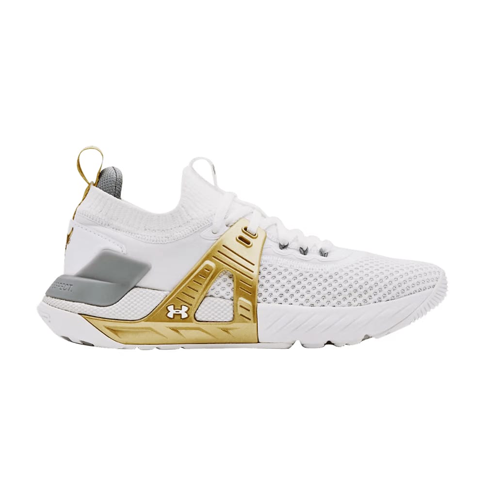 Under Armour Wmns Project Rock 4 'White Metallic Gold'