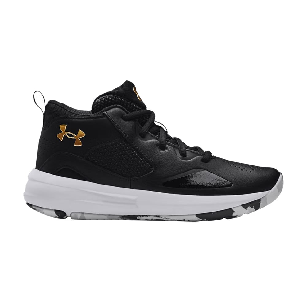 Under Armour Lockdown 5 GS Black Metallic Gold