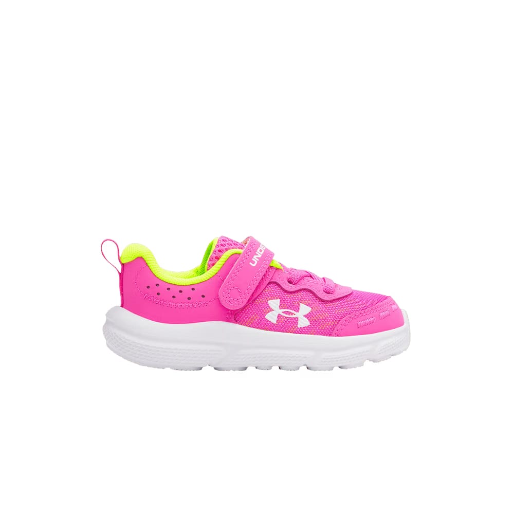 Under Armour Assert 10 AC TD Rebel Pink High Vis Yellow