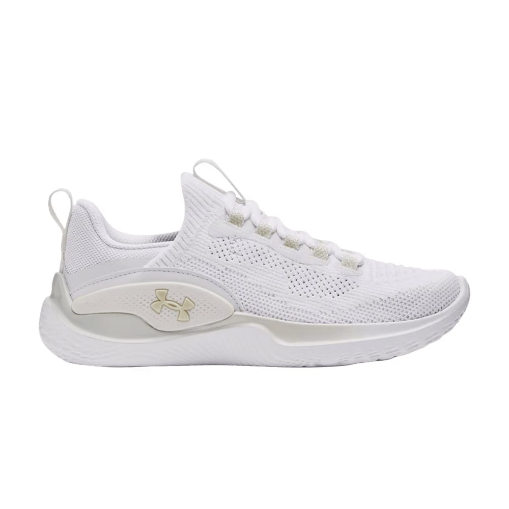 Under Armour Wmns Flow Dynamic 'White Metallic Gold'