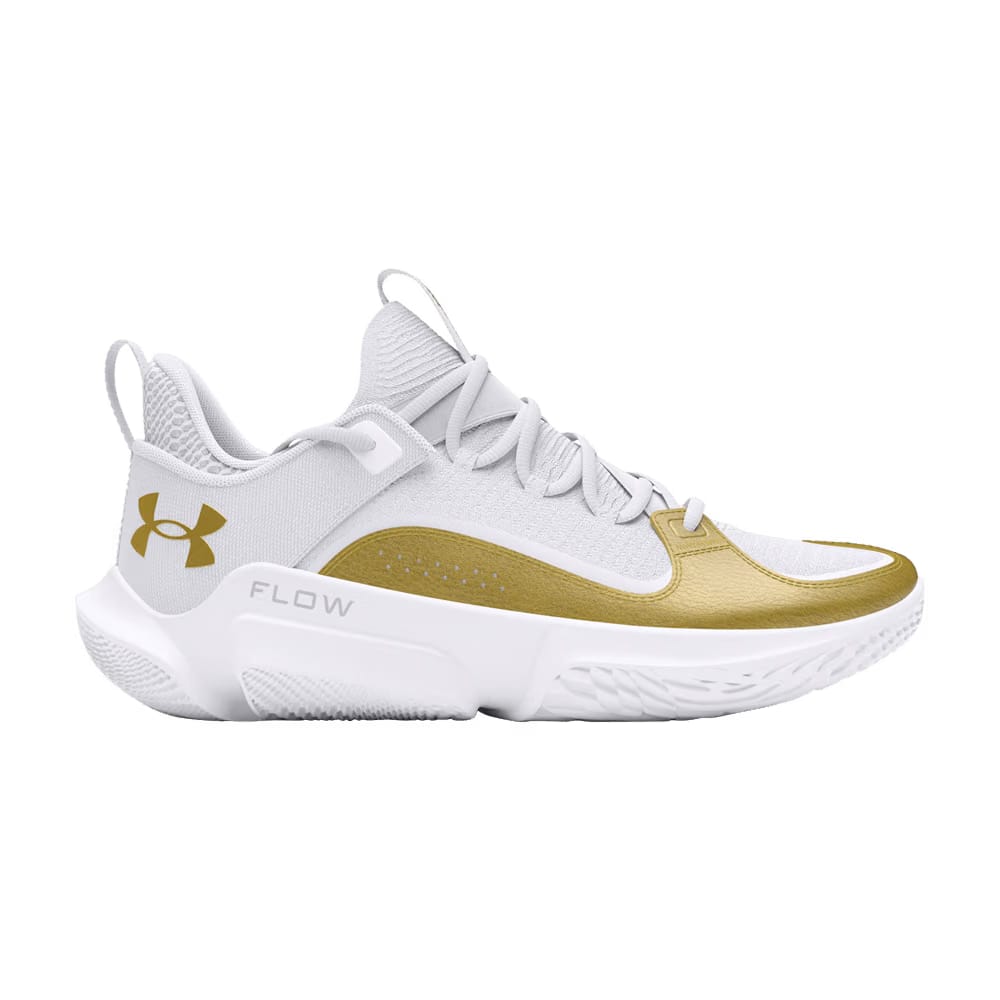 Under Armour Flow FUTR x 3 White Metallic Gold