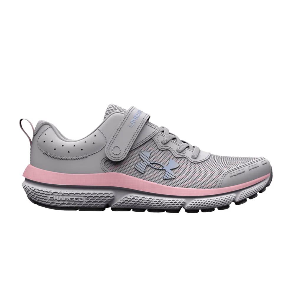 Under Armour Assert 10 AC PS Wide Halo Grey Pink Sugar
